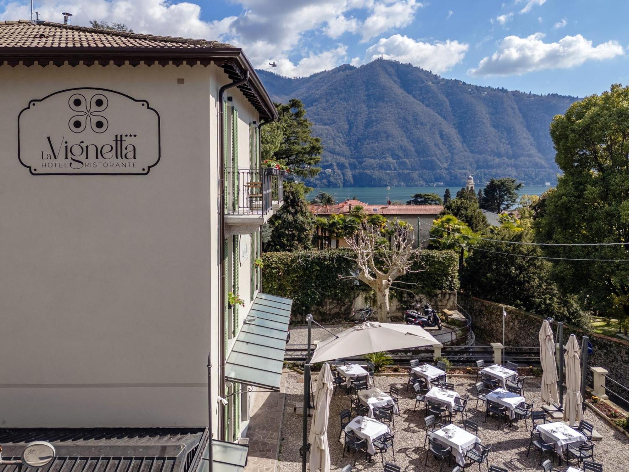Hotel Ristorante La Vignetta Τσερνόμπιο Εξωτερικό φωτογραφία
